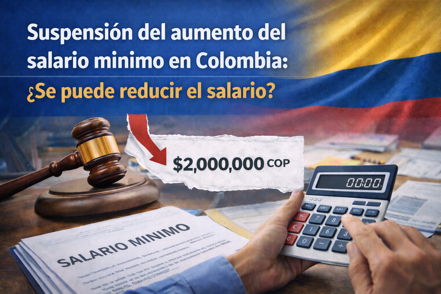 El Salario Mínimo 2026 en el limbo: ¿Qué implica la suspensión del Consejo de Estado para las empresas y trabajadores?