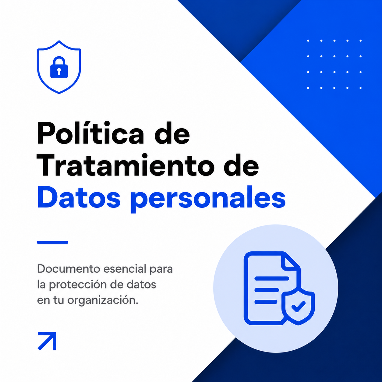Política de tratamiento de datos personales - plantilla legal gratuita
