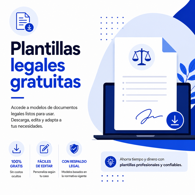 Plantillas Legales Gratuitas