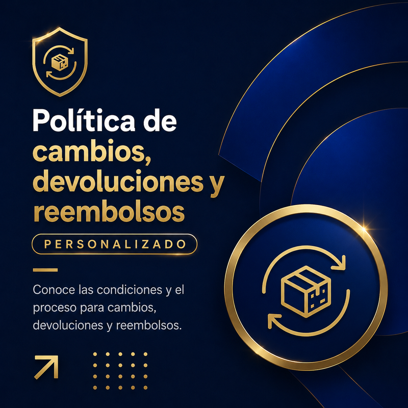 Política de cambios, devoluciones y reembolsos - Elaborada por abogados para tu negocio