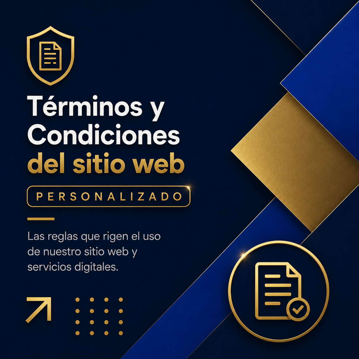 Términos y condiciones del sitio web - Elaborados por abogados para tu negocio digital