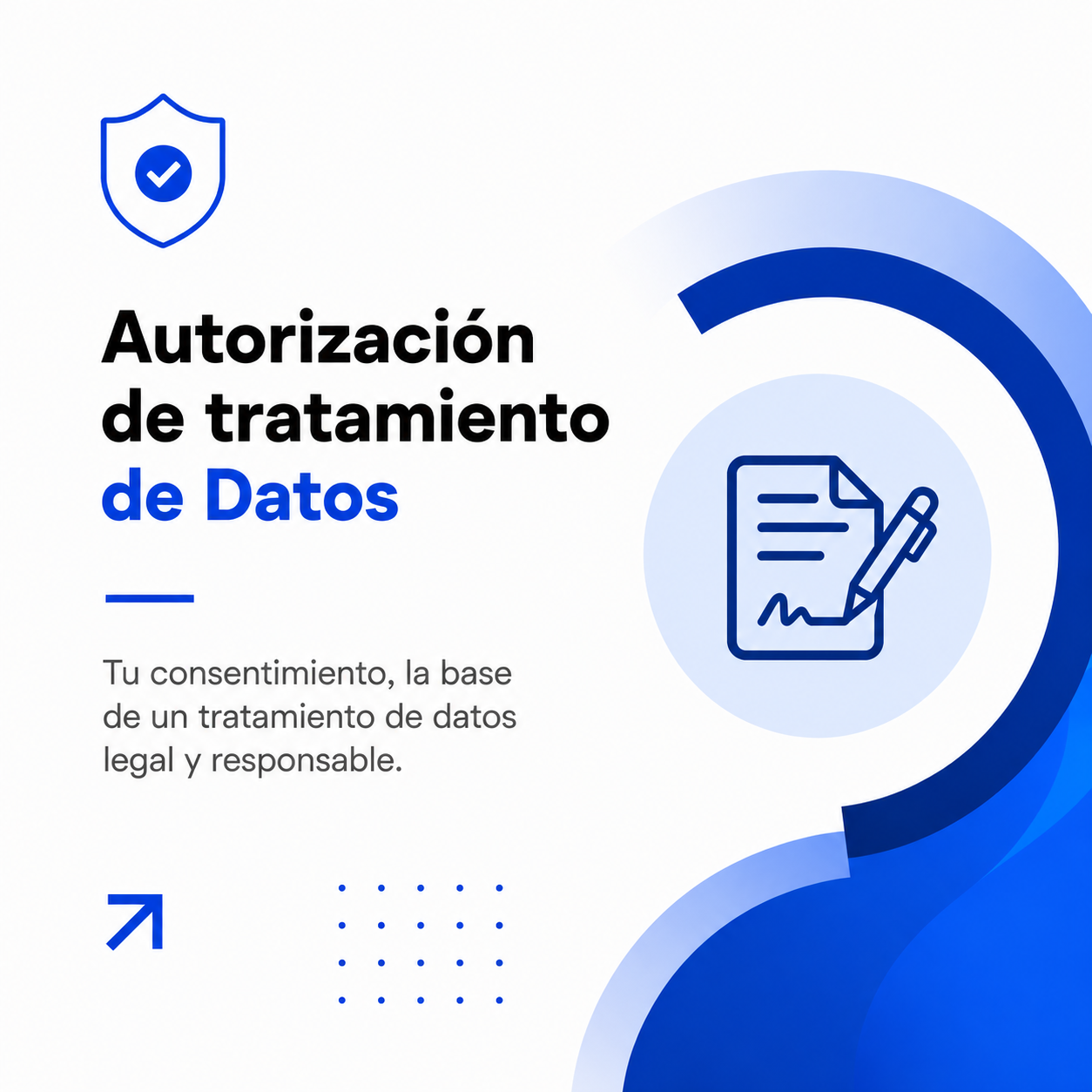 Autorización para tratamiento de datos personales - plantilla legal gratuita