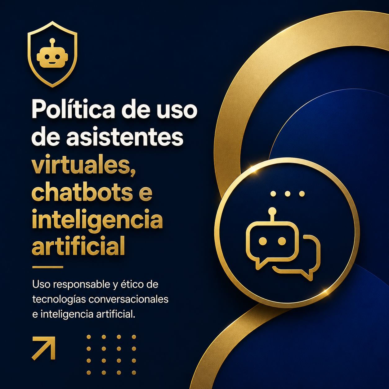 Política de uso de asistentes virtuales, chatbos e inteligencia artificial - Elaborada por abogados para tu negocio