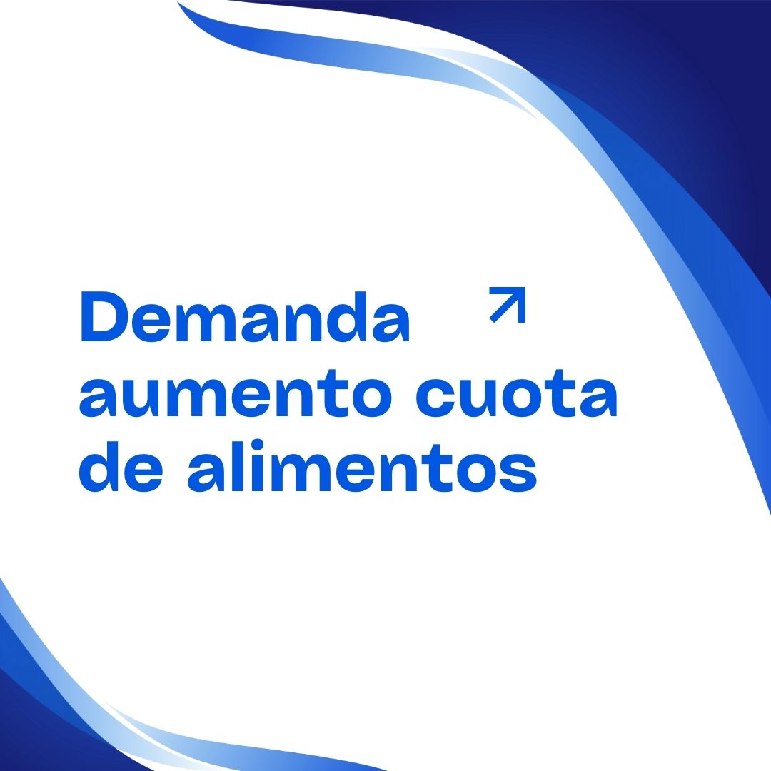 Minuta demanda de aumento de cuota de alimentos - Modelo gratuito en Colombia